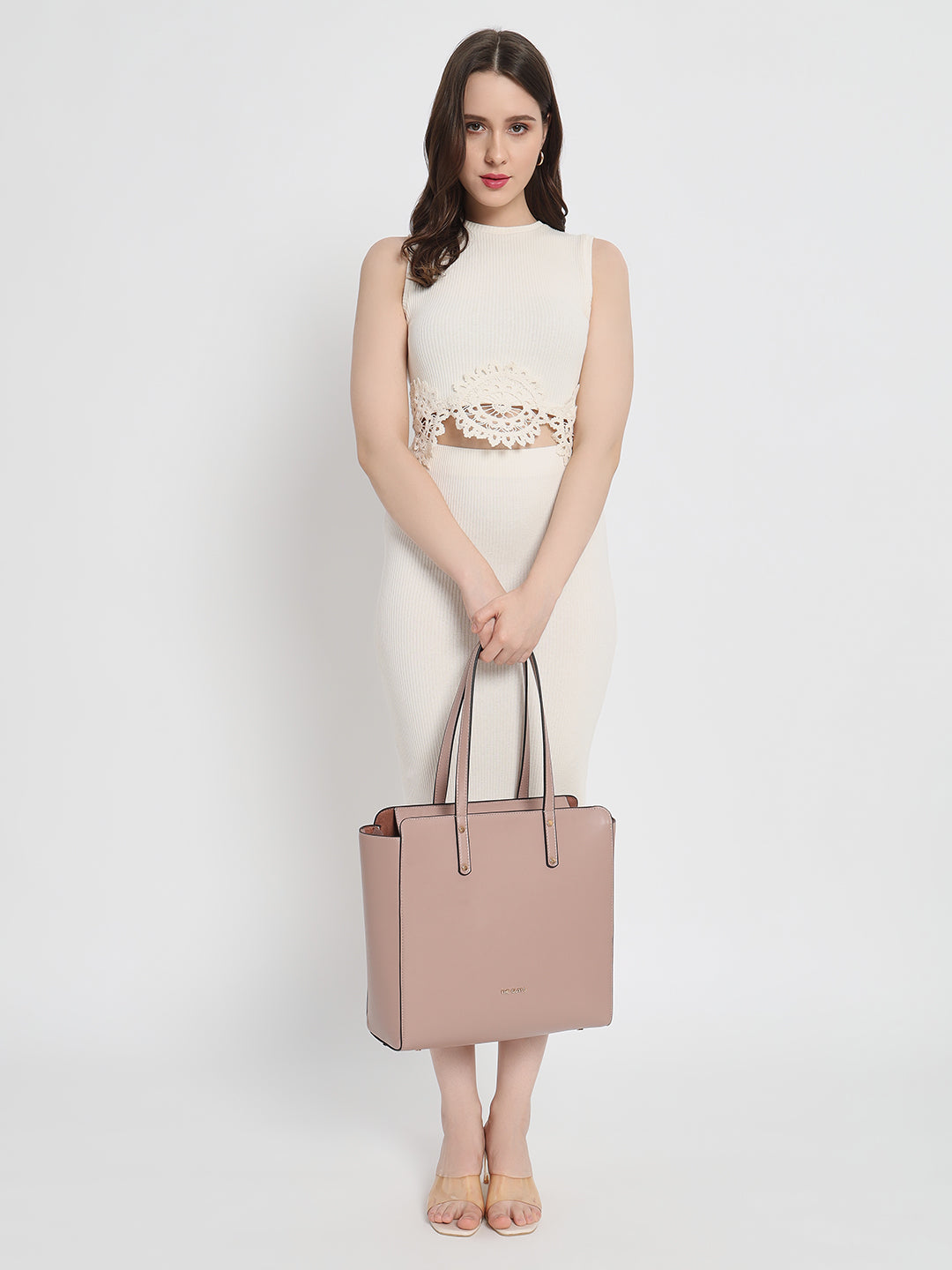 Beyond+ Tote with Zipper Pink