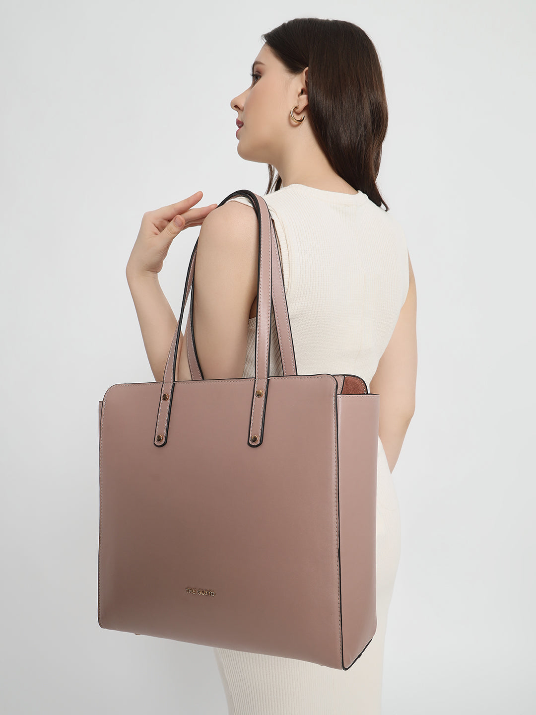 Beyond+ Tote with Zipper Pink