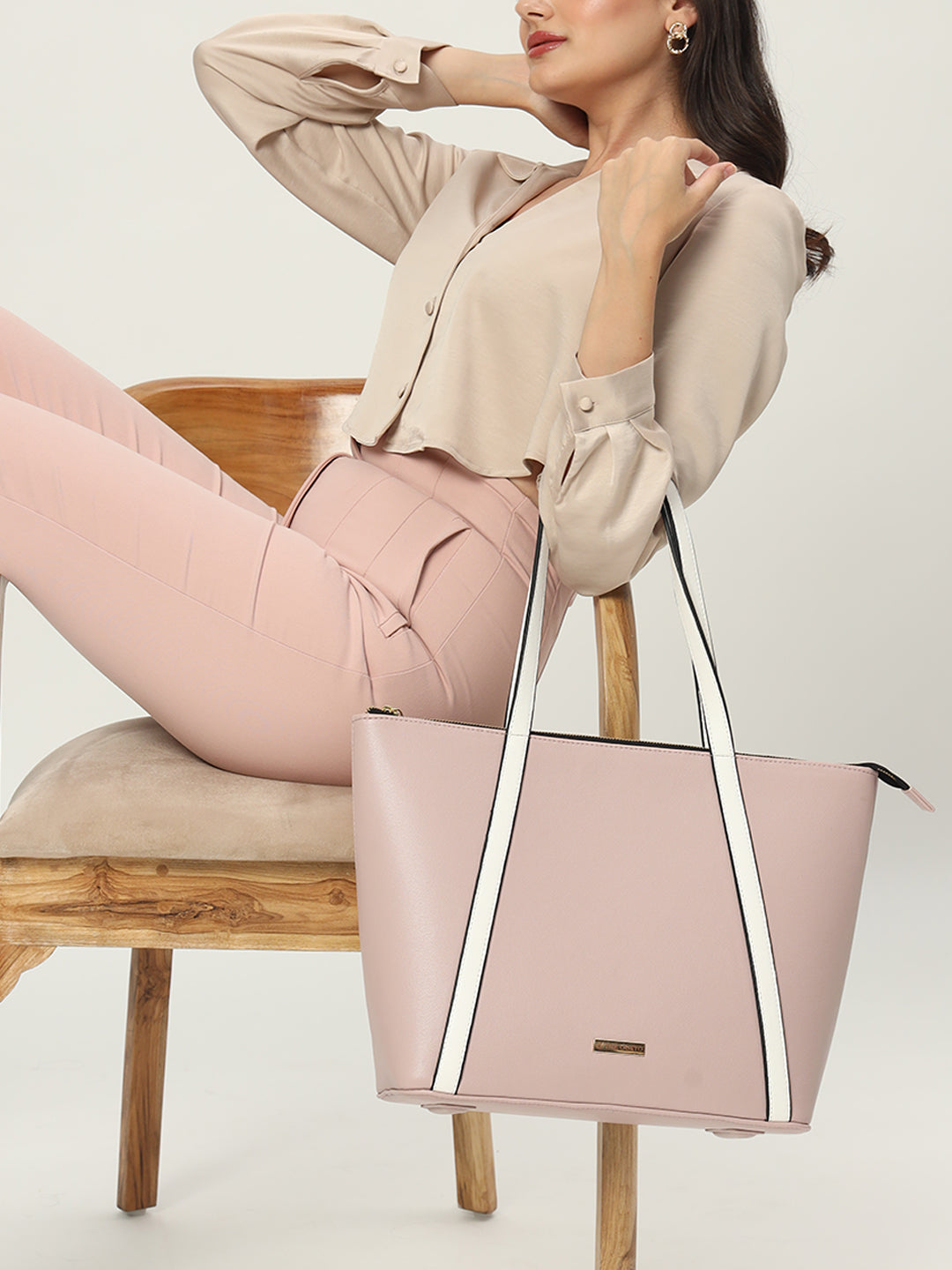 Aza Tote Pastel Pink