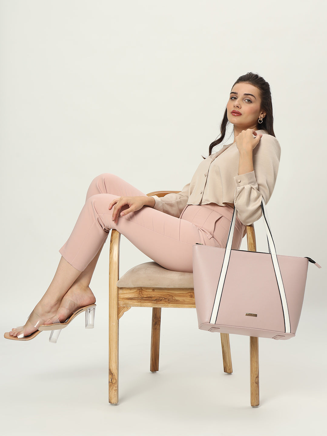 Aza Tote Pastel Pink