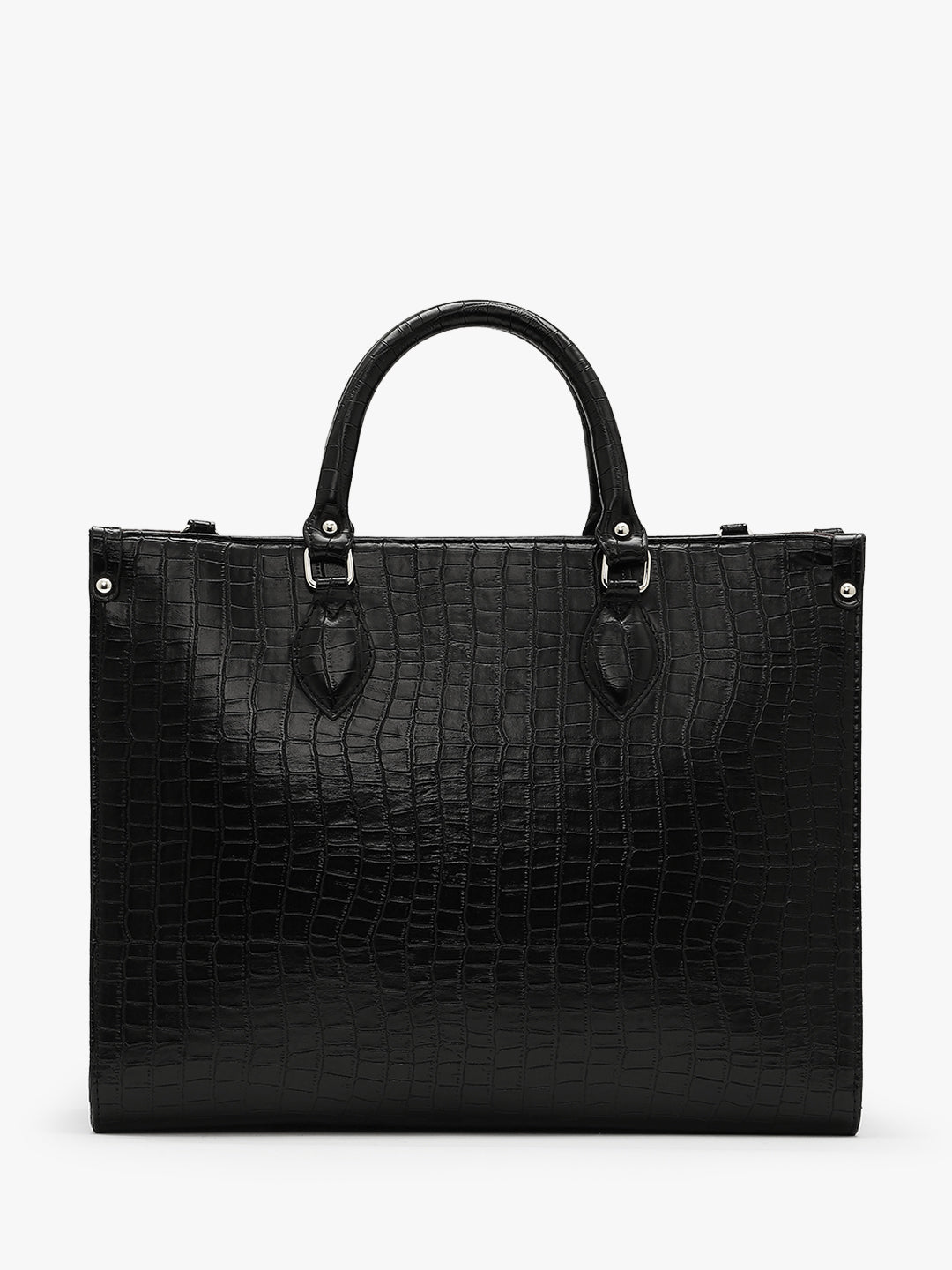 Celeste Tote & Cosmos Croco Pouch Set Combo