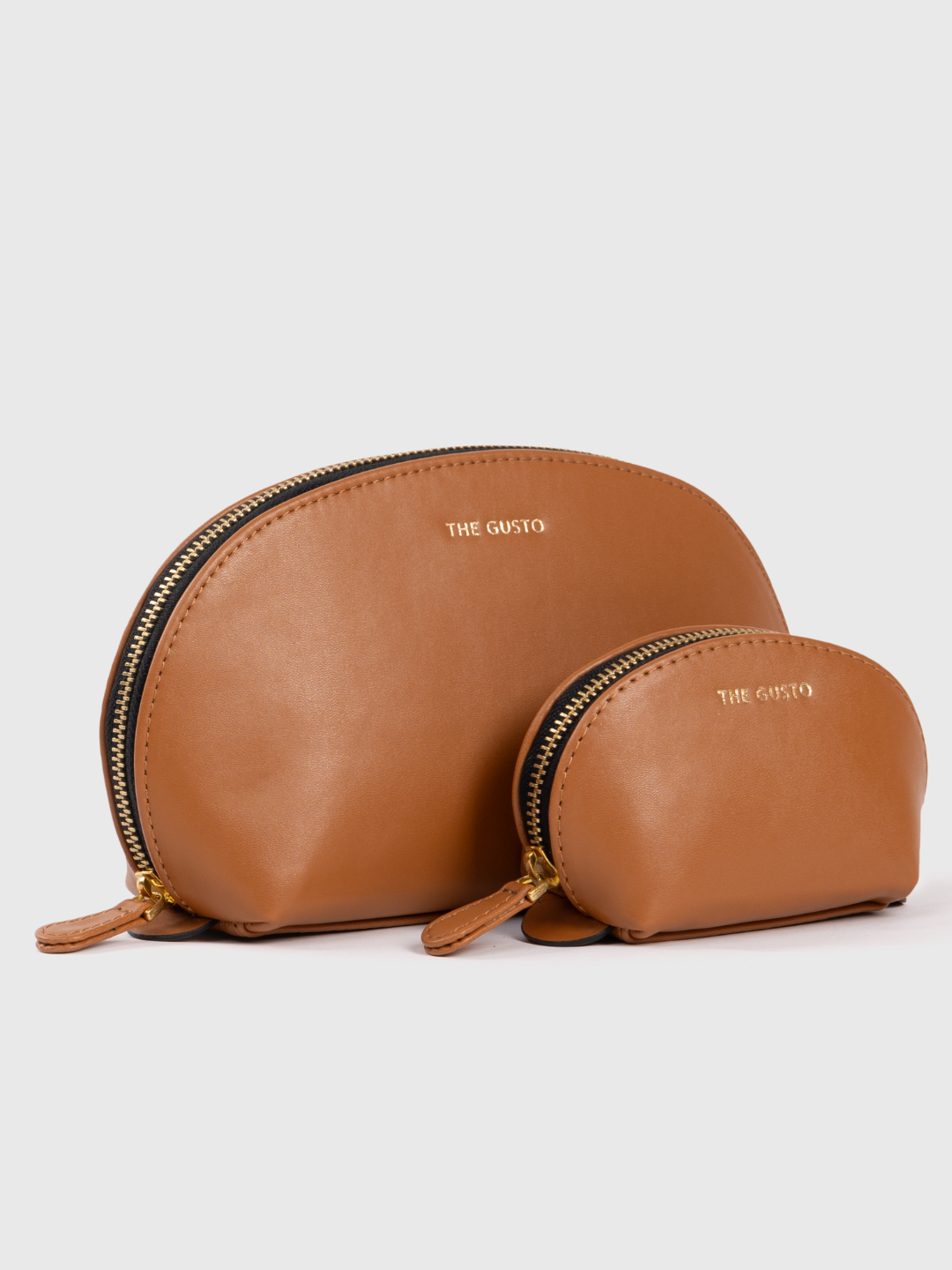 Cosmos Pouch Tan - Set of 2