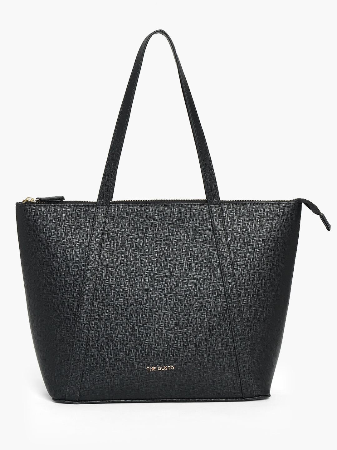 Aza Tote Black + Wallet Black (Grained)