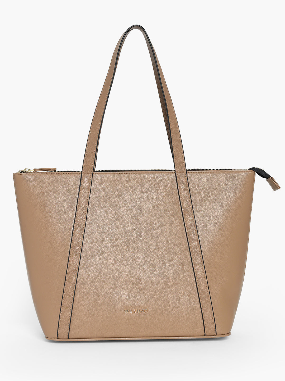 Aza Tote Beige + Wallet Beige (Grained)