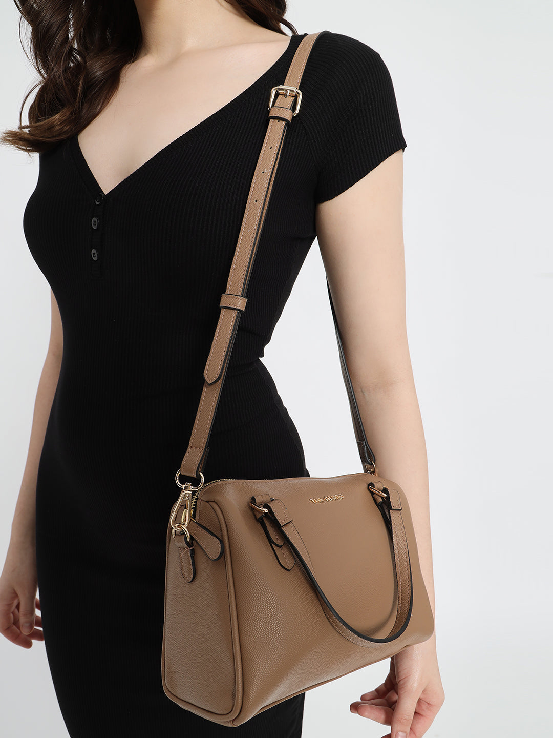 Iris Mini Duffle Bag Beige