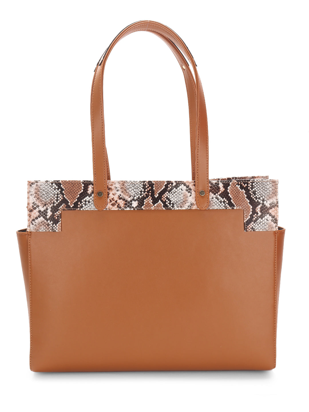 Summer & rose discount faux snakeskin tote